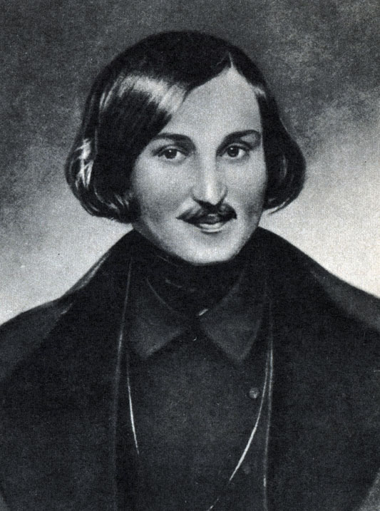 Н. В. Гоголь. Портрет работы Ф. Моллера. 1840 год