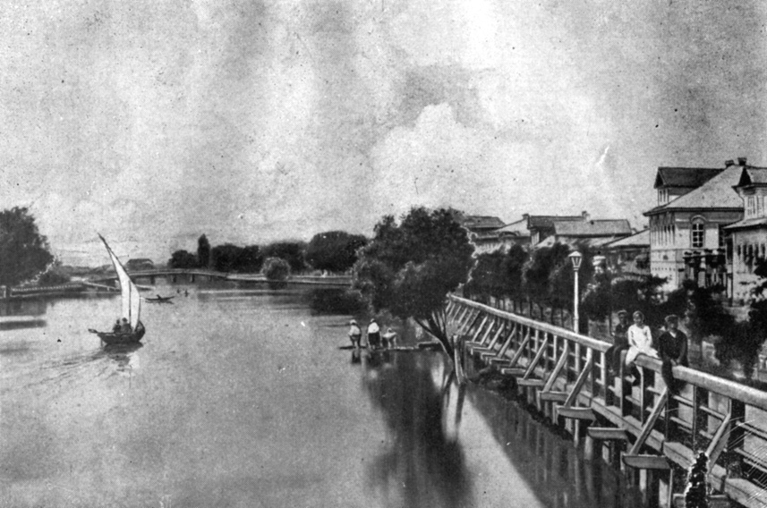 Астрахань, 1880-х годов, Варвациевский канал (Канава)